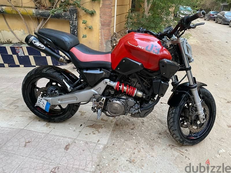 Yamaha mt-03 model 2007 4