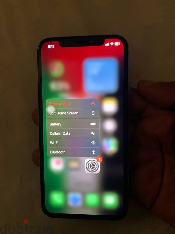 iphone X Silver 2