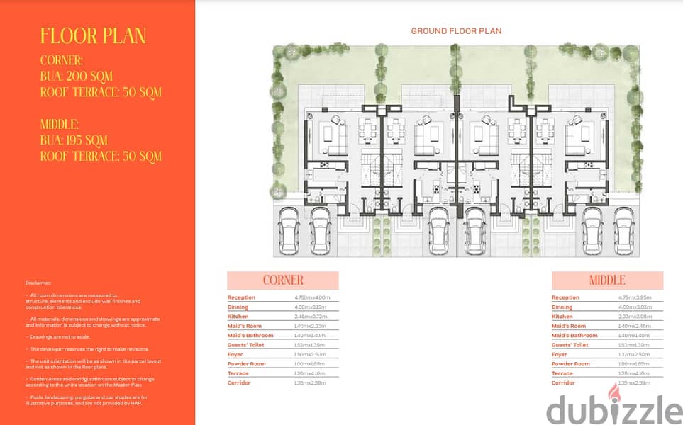 كورنر تاون هاوس للبيع هاب تاون مدينة المستقبل HAPTOWN mostakbal city 4