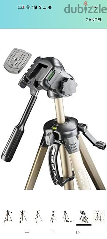 استاند للكاميرا و الموبايل Tripod WEIFENG WT-3550 ستاند 9