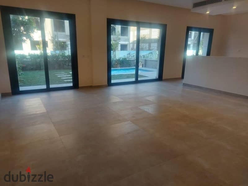 Duplex for sale at trio gardens new cairo | fully finished | private pool  | Ready to move | with garden | prime location 1