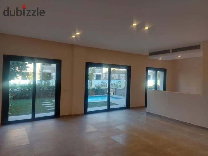 Duplex for sale at trio gardens new cairo | fully finished | private pool  | Ready to move | with garden | prime location 5