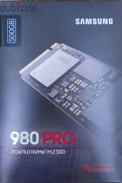 Samsung 980 Pro 500Gb M. 2 Nvme Internal Solid State Drive SSD 0