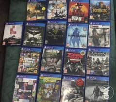 Ps4 cds for sale or trade perfect condition 0