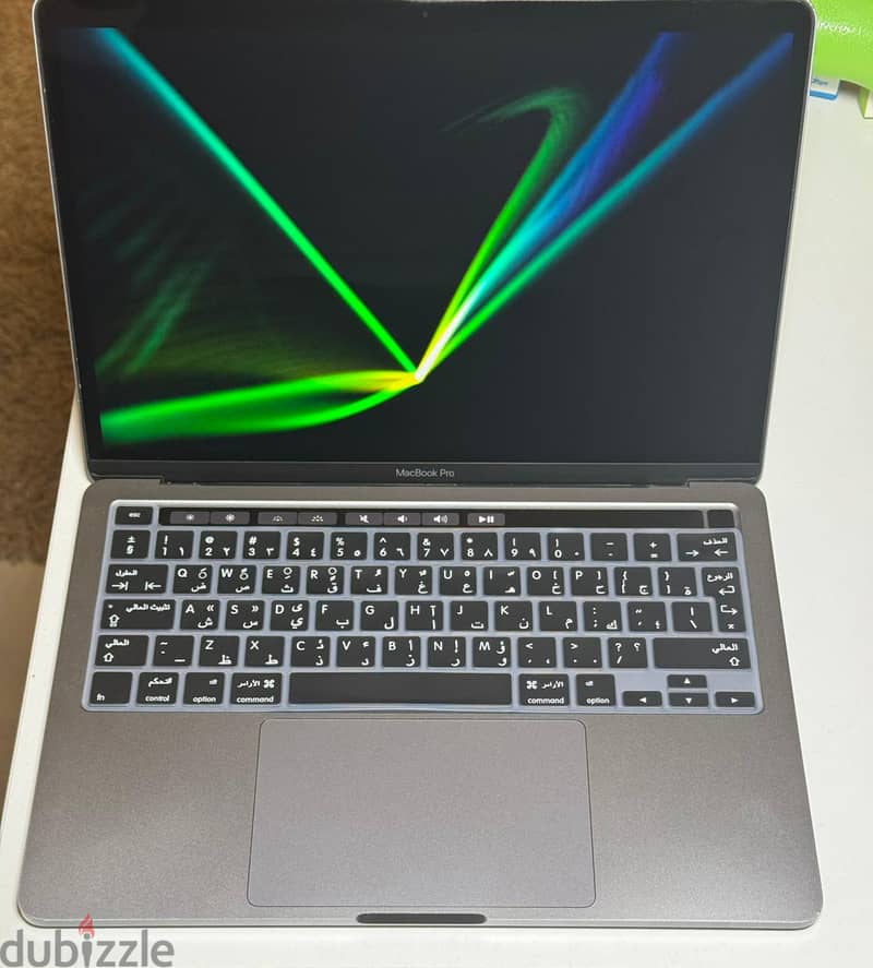 MacBook Pro (13-inch, M1, 8-core CPU , 8-core GPU ,(SSD 512GB),(Ram 1 9