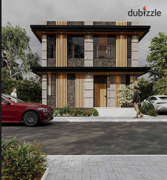 Live in a villa with a landscape view in Sheikh Zayed next to ORA and SODIC with installments over 8 years in ELORA 5