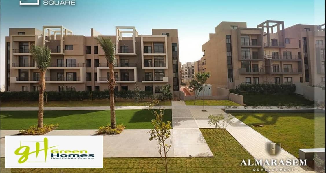 A distinctive apartment with a landscape view, close to the club, fully finished, with an area of ​​130 10