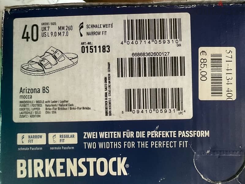 Birkenstock Arizona Mocca S40 0