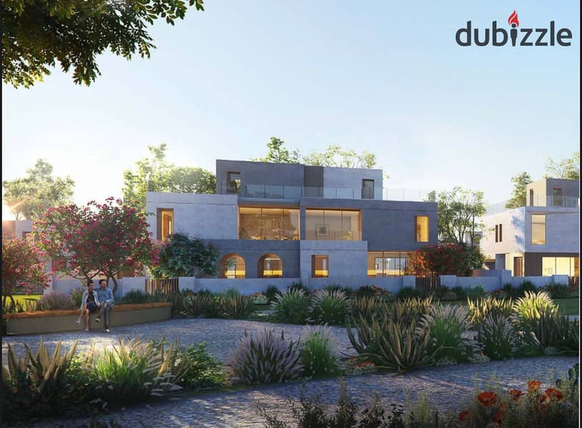 Live in SODIC in a villa with a private swimming pool, with installments over 7 years, in a prime location in Sheikh Zayed, next to ORA and EMMAR 7