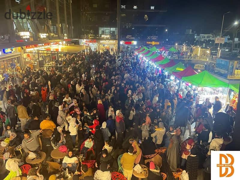 امتلك محلك التجاري استلام فوري في اقوي مول شغال حاليا في مدينه الشروق مول TOWN CENTER 4