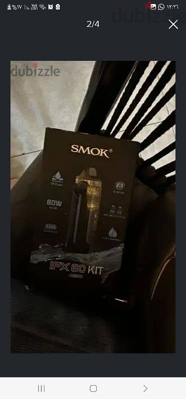 smoking vape ipx 80 kit فييب