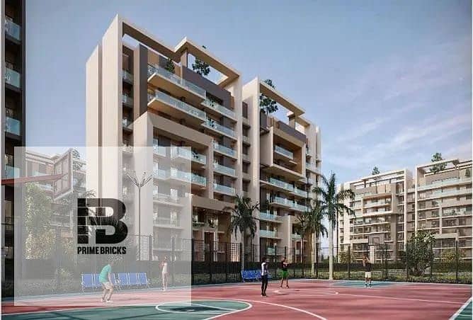 with equal installments over 10 years Duplex with a garden, 326 square meters, in City Oval, R8, New Administrative Capital. 7