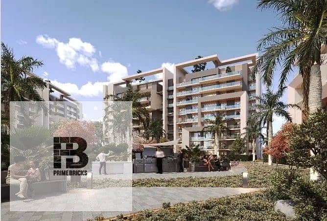 with equal installments over 10 years Duplex with a garden, 326 square meters, in City Oval, R8, New Administrative Capital. 8