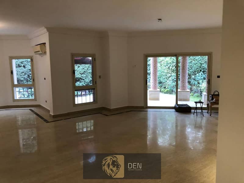 Semi furnished villa for rent in the best location in new cairo " Katamya residence" 2