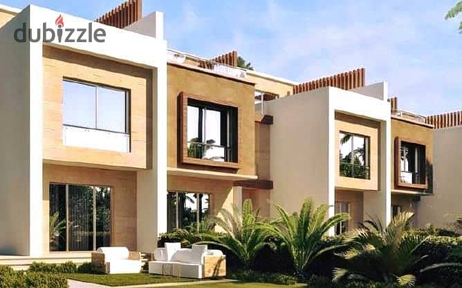 A 212 sqm villa at a snapshot price next to Madinaty, Crystal Lagoon, in Sarai Compound, in installments 4