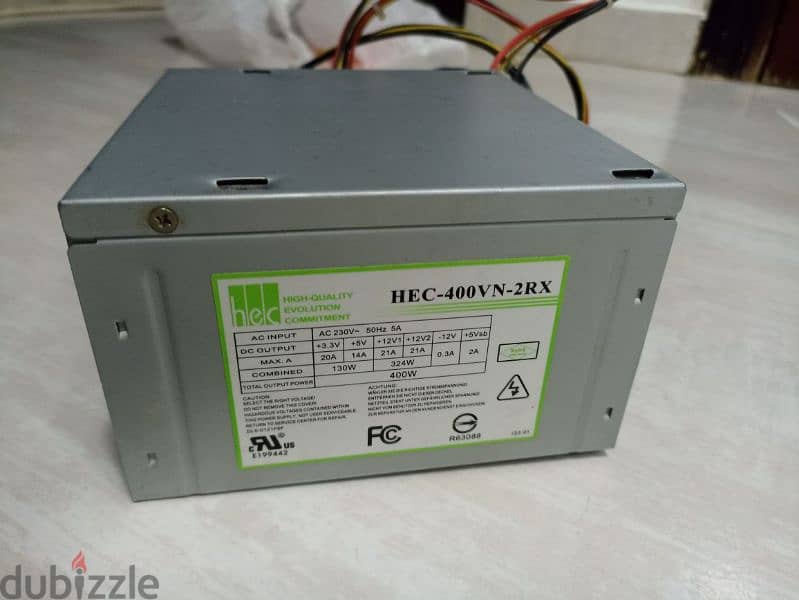 HEC GEMMA 400W POWER SUPPLY 1