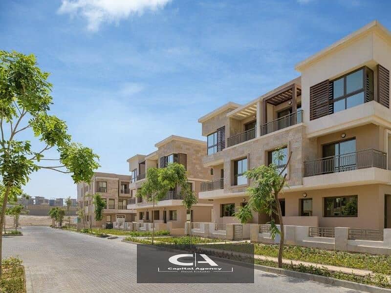 Apartment for sale in Sarai Compound in New Cairo 42% cash discount and cash price installment over the longest payment plan 1