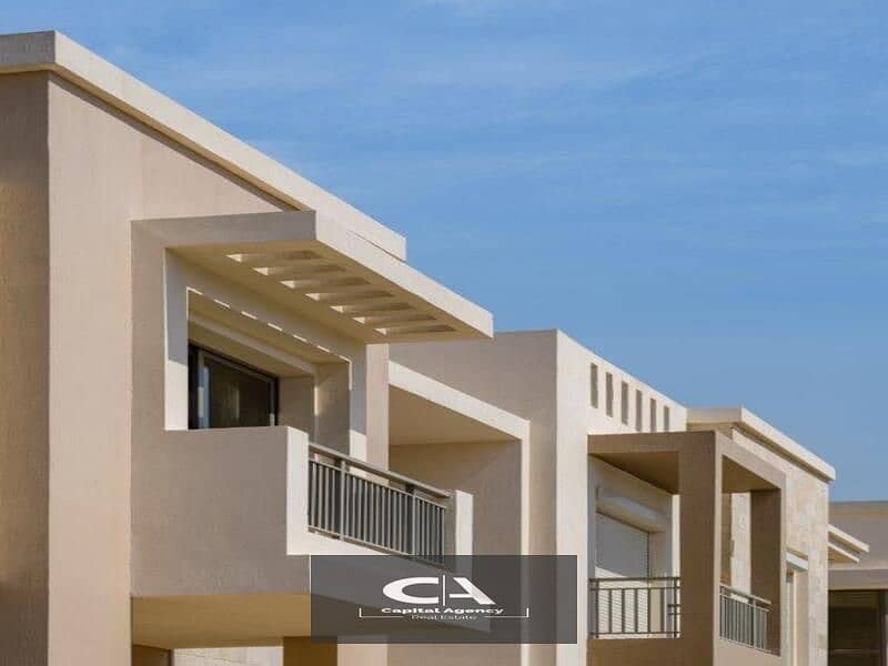 Apartment for sale in Sarai Compound in New Cairo 42% cash discount and cash price installment over the longest payment plan 8