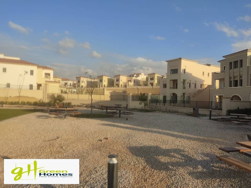 Standalone in Compound Up Town Mokattam fully finished and view directly on the golf and a special price 2