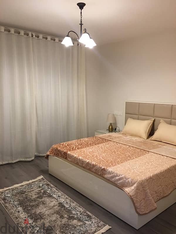 fully finished furnished one bedroom apartment New Giza 10