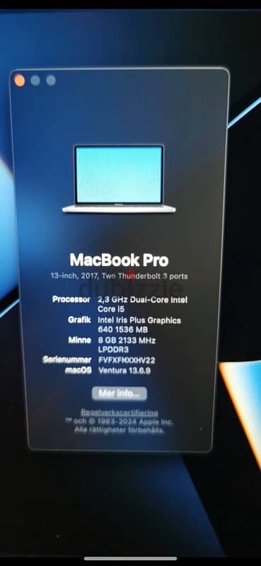 MacBook Pro 2017 2