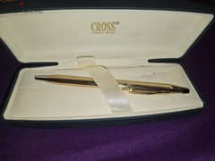 cross pen filled with gold 0