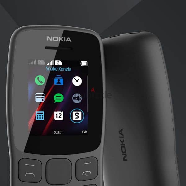 الهاتف هو Nokia 106. 5