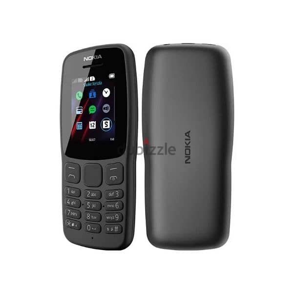 الهاتف هو Nokia 106. 8