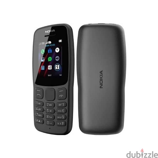 الهاتف هو Nokia 106. 16