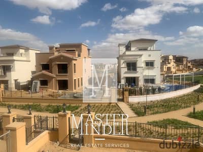 Luxurious fully finished Villa for sale with private garden  in mivida new cairo