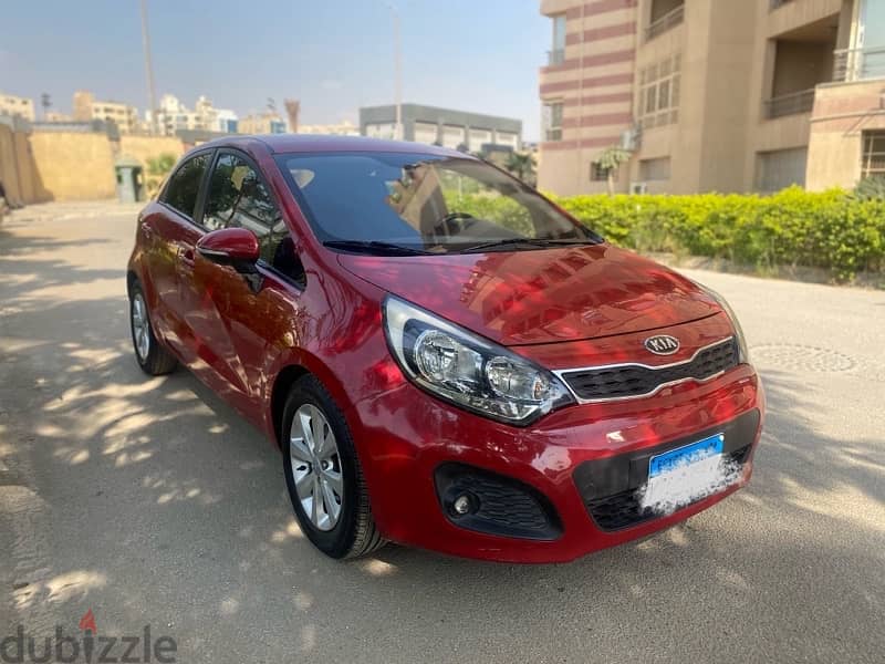 كيا ريو 2013 خليجي اتوماتيك فبريكا بالكامل kia Rio 2