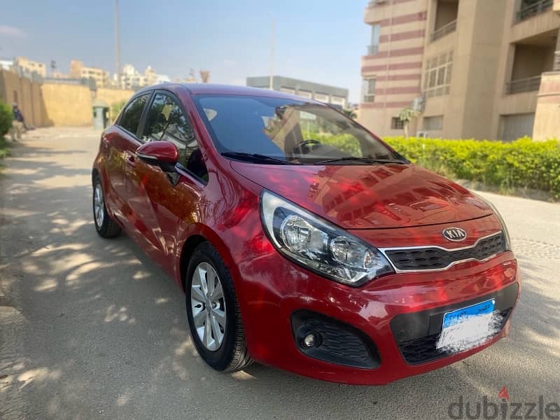 كيا ريو 2013 خليجي اتوماتيك فبريكا بالكامل kia Rio 3