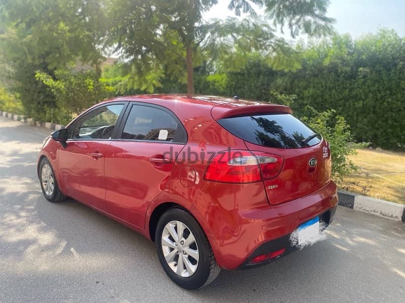 كيا ريو 2013 خليجي اتوماتيك فبريكا بالكامل kia Rio 4