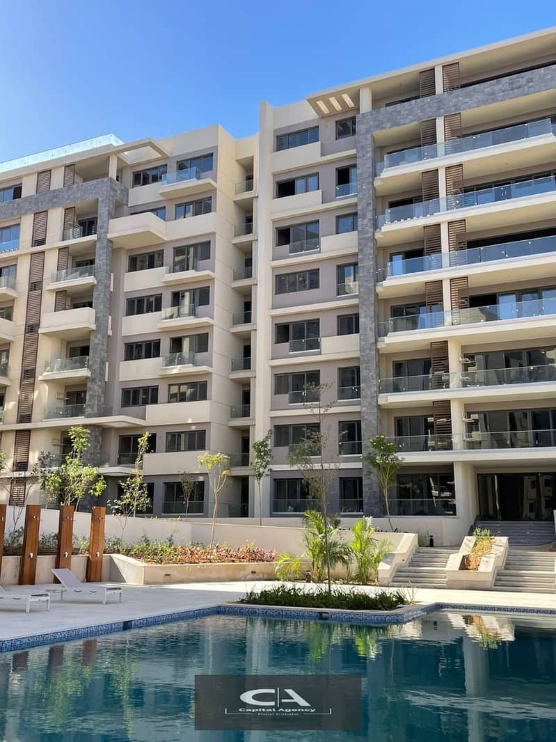 Apartment for sale in Garden, immediate delivery and 40% discount on cash in  IL Bosco _ New Capital 7