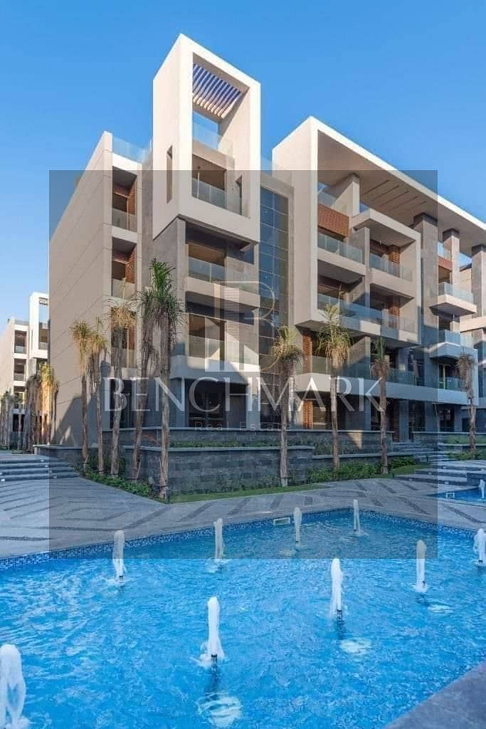 Apartment with garden for sale in the heart of the Fifth Settlement, 166 meters, with a sea view, near the American University 0