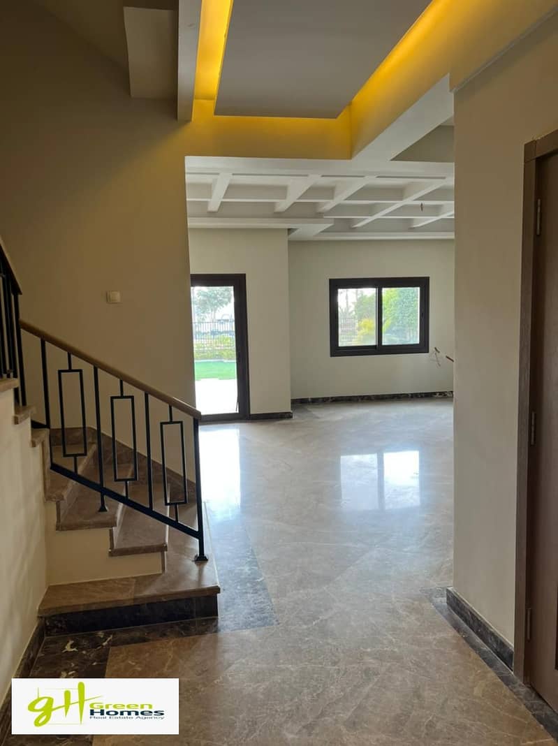 ready to move Twin House For sale 310 m IN Uptown Cairo 1