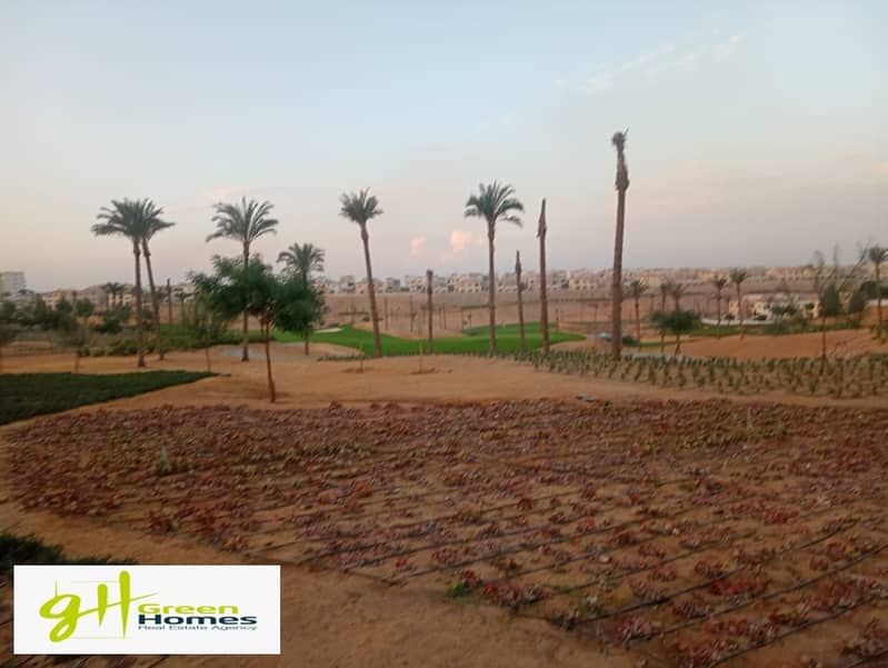 standalone with direct golf view For sale 750 m IN Uptown Cairo 3