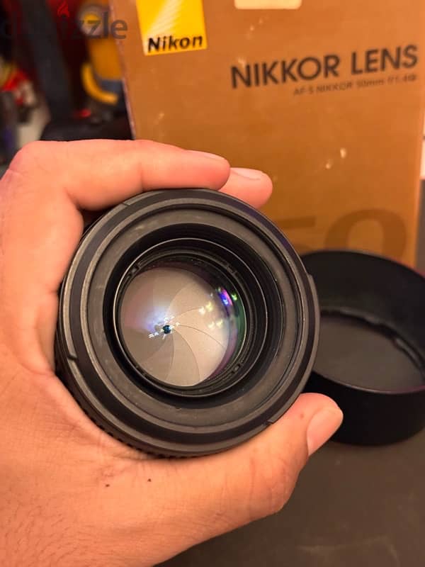 nikon nikkor 50 1.4 G auto focus 1