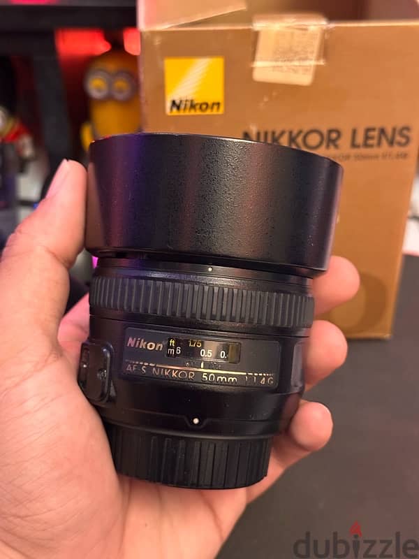 nikon nikkor 50 1.4 G auto focus 2