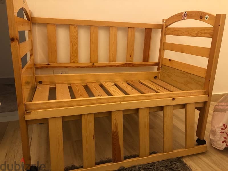 baby bed for sale سرير اطفال 2