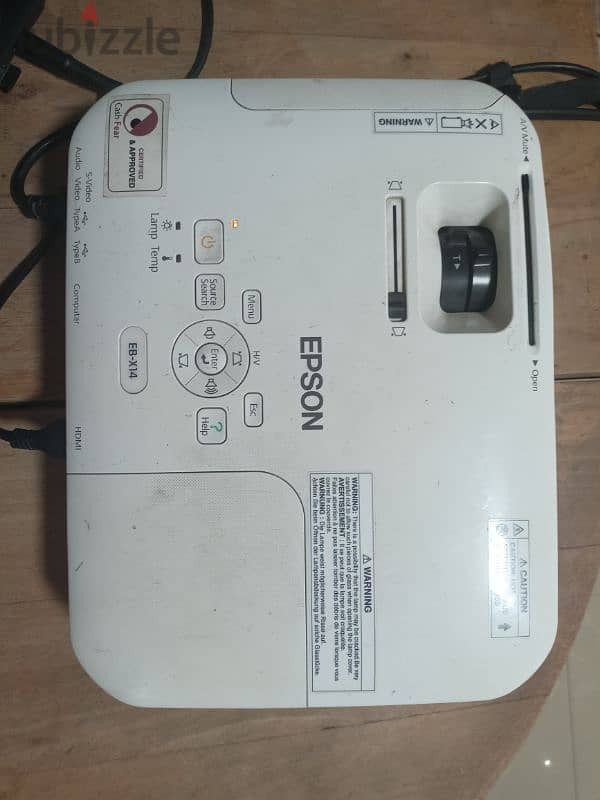 Epson EB-X14 Projector + Remote + original Bag 1