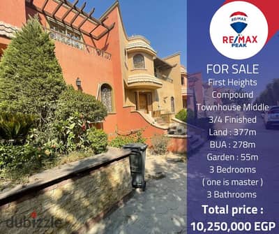 First Heights Compound  Townhouse Middle  For Sale  278m