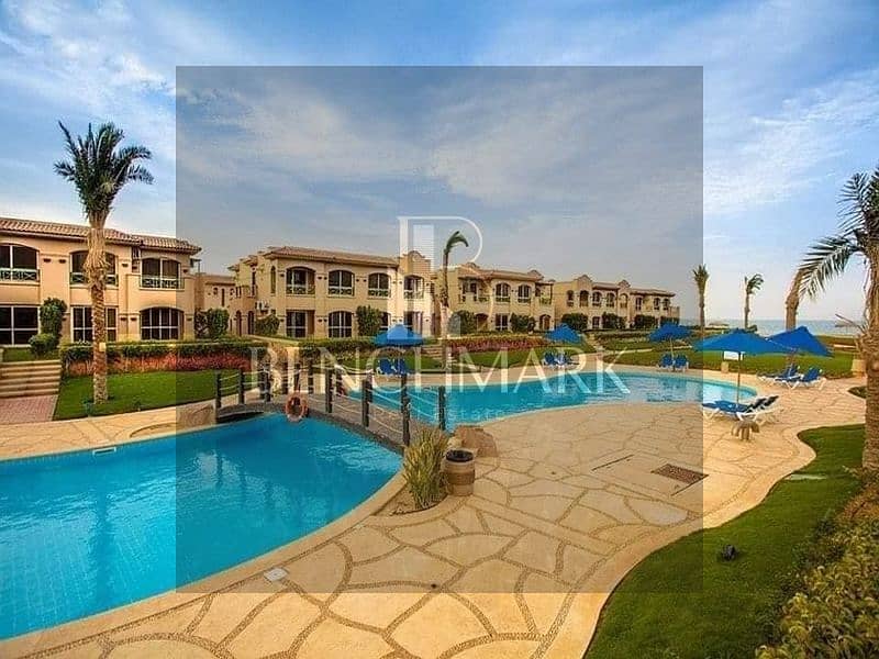 Chalet with garden 150 meters for sale in installments, fully finished in La Vista Topaz Ain Sokhna village, next to Porto View sea 26