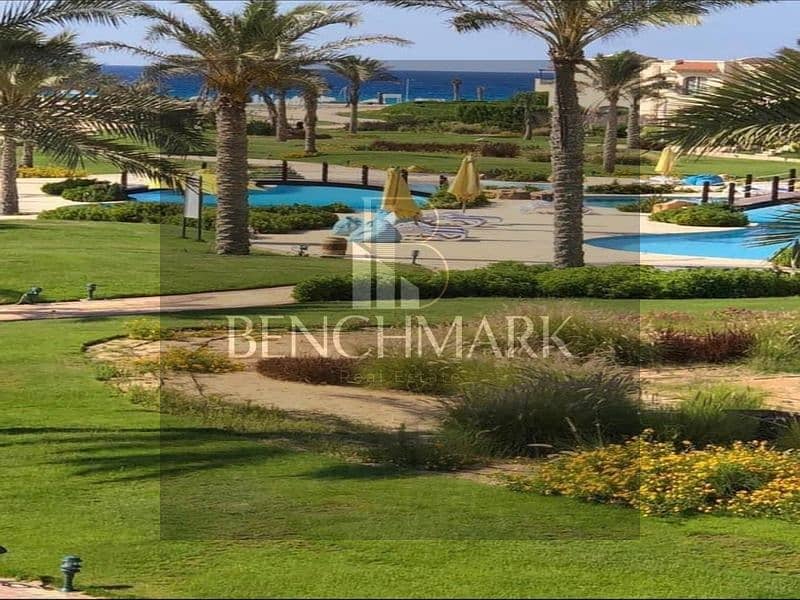 Chalet with garden 150 meters for sale in installments, fully finished in La Vista Topaz Ain Sokhna village, next to Porto View sea 28