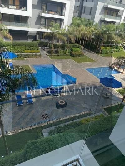 Apartment with garden for sale in Fifth Settlement, Open View, behind the American University, Golden Square, in La Vista El Patio Compound