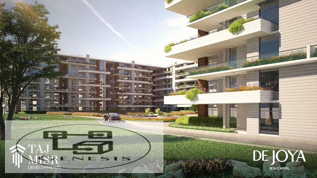 Apartment for sale, 130 sqm, finished, in installments over 10 years, in the heart of Sheikh Zayed | Dejoya 5