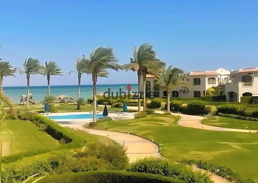 Chalet for sale on the sea in La Vista 6 Ain Sokhna, the best location in the village 1