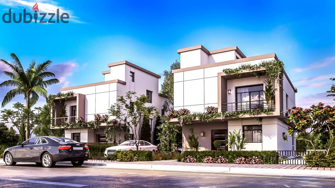 Ready-to-Move Villa at a Catchy Price in a Prime Location on Dahshur Link Road, Zayed Greens Compound, Directly Opposite Beverly Hills 6