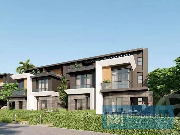 town house 215m garden 62m prime location view landscape and swimming pool monark 3