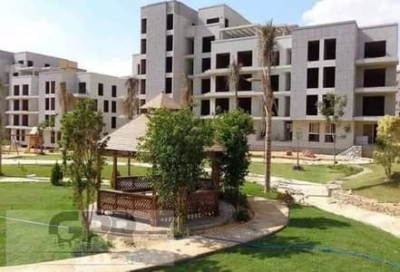 Duplex with garden direct view on lake for sale in Creek Town Compound,  New Cairo